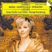 Anne Sofie Von Otter, Bengt Forsberg / Berg, Korngold, Strauss : Lieder (미개봉/dg2188)
