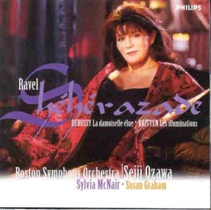 [중고] Seiji Ozawa / Ravel : Sheherazade, Debussy : La damoiselle elue, Britten : Les illuminations (수입/4466822)