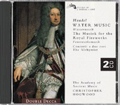 Christopher Hogwood / Handel : Water Music, The Music For Royal Fireworks (수입/미개봉/2CD/4557092)