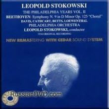 [중고] Leopold Stokowski / Beethoven : Symphony No.9 (The Philadelphia Years Vol.2/수입/ab78577)