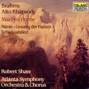 [중고] Robert Shaw / Brahms: Alto Rhapsody (수입/cd80176)