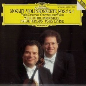 [중고] Itzhak Perlman, James Levine / Mozart : Violinkonzerte Nr.2 &amp; 4 (수입/4159752)