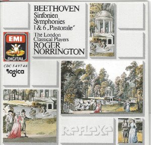 [중고] Roger Norrington / Beetheoven : Symphonies 1 &amp; 6 &quot;Pastoral&quot; (수입/d160068)