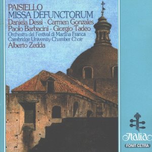 [중고] Alberto Zedda / Paisiello : Missa defunctorum (수입/cdc92)