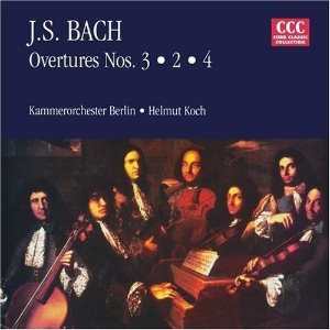 [중고] Helmut Koch / Bach : Overtures Nos. 3, 2 &amp; 4 (수입/00452)