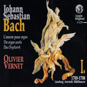 [중고] Olivier Vernet / Bach : The organ works Vol.1 (3CD/수입)