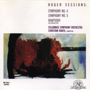 [중고] Christian Badea / Roger Session : Symphonies 4 &amp; 5, Phapsody (수입/nw3452)