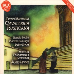 [중고] James Levine / Mascagni : Cavalleria Rusticana (수입/아웃케이스/74321395002)