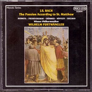 [중고] Wilhelm Furtwangler / Bach : The Passion According to St. Matthew (3CD/수입/d20899)