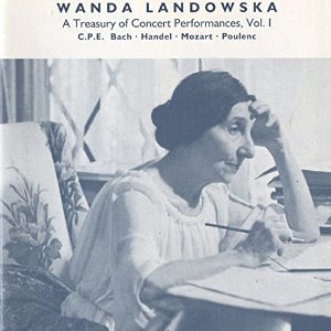 [중고] Wanda Landowska / A Treasury of Concert Performances, Vol.1 (2CD/수입/cd8212)