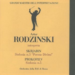 [중고] Artur Rodzinski / Skrjabin : Sinfonia n.3 &quot;Poema Divino&quot;, Prokofiev: Sinfonia n.5 (수입/str13613)