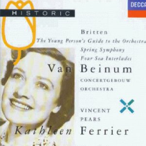 [중고] Kathleen Ferrier / Britten : Spring Symphony (수입/4400632)