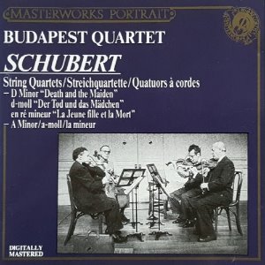 [중고] Budapest Quartet / Schubert : Two String Quartets (cck7128)