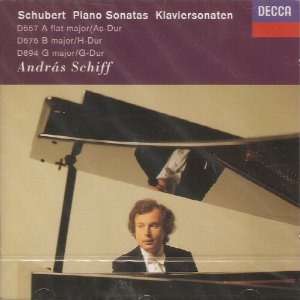[중고] Andras Schiff / Schubert : Piano Sonatas Vol.3 D557, D575, D894 (수입/ 4403072)