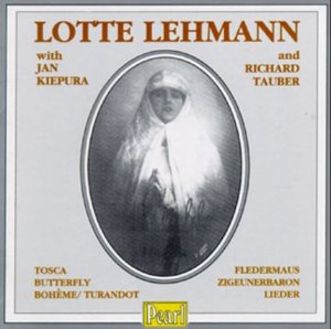 [중고] Lotte Lehmann / Lotte Lehmann with Kiepura, Tauber (수입/gemmcd9409)
