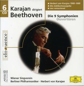 [중고] Herbert Von Karajan / Die 9 Symphonien - Ouvertüren (수입/6CD/Box Case/4429924)