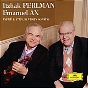 [중고] Itzhak Perlman, Emanuel Ax / Faure &amp; Strauss: Violin (홍보용/dg40131)