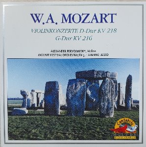 [중고] Alverto Lizzio / Mozart: Violinkonzerte D-dur, G-dur (srk5028)