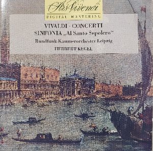 [중고] Herbert Kegel / Vivaldi: Concerti Sinfonia  &quot;Al Santo Sepolcro&quot; (수입/2100141)