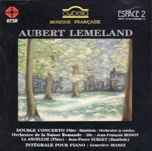[중고] Genevieve Ibanez / Aubert Lemeland: Double Concerto - Oeuvres Pour Piano (수입/cy831)