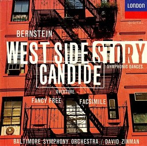 [중고] David Zinman / Bernstein: West Side Story - Candide Overture - Fancy Free (수입/4529162)