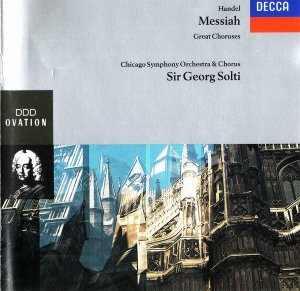 [중고] Sir Georg Solti / Handel: Messiah - Great Choruses (수입/4307342)