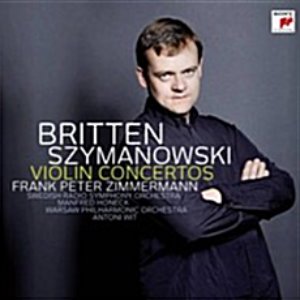 [중고] Frank Peter Zimmerman / Szymanowski &amp; Britten: Violin Concertos (s70316c)