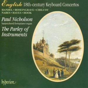[중고] Paul Nicholson, The Parley Of Instruments / English 18th-century Keyboard Concertos (수입/cda66700)