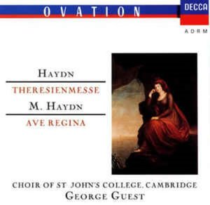 [중고] George Guest / Joseph Haydn: Theresienmesse, Michael Haydn: Ave Regina (수입/4301592)