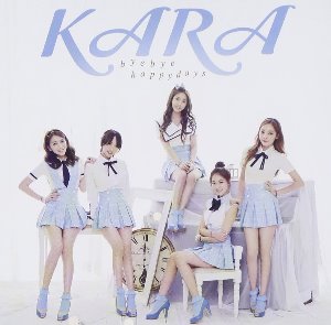 [중고] 카라 (Kara) / Byebye Happydays (일본수입/Single/umck9616)