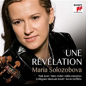 [중고] Maria Solozobova / Hans Huber &amp; Paul Juon: Violin Concerto (s80320c)