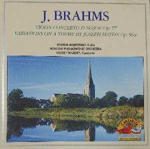 [중고] Vassily Sinaisky / Brahms: Concerto For Violin And Orchestra In D Major, Op.77 (sxcd5082)