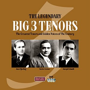 [중고] V.A. / The Legendary Big 3 Tenors - 전설의 빅 3 테너 (3CD/Digipack/pcsd00988)