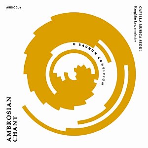 [중고] Capella Musica Seoul (카펠라 무지카 서울 ) / Ambrosian Chant: O Sacrum Convivium (agcd0059)