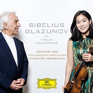 [중고] Esther Yoo (에스더 유) / Sibelius &amp; Glazunov: Violin Concertos (dg40130)