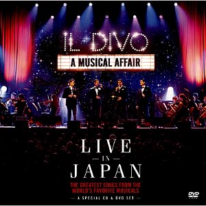 [중고] Il Divo / A Musical Affair: Live In Japan (CD+DVD)