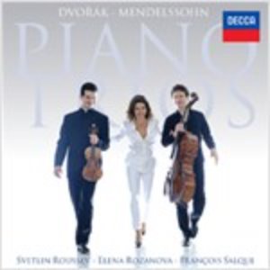 [중고] Svetlin Roussev, Elena Rozanova, Francois Salque / Dvorak &amp; Mendelssohn: Piano Trios (dd41118)