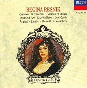 [중고] Regina Resnik / Operatic Arias (수입/4218972)