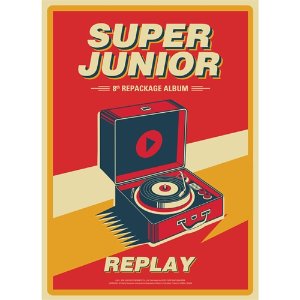 [중고] 슈퍼주니어 (Super Junior) / 8집 Replay (Repackage Album/Digipack)