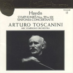 [중고] Arturo Toscanini / Haydn: Symphony No. 99 &amp; 101, Sinfonia Concertante Op. 84 (수입/602822rg)