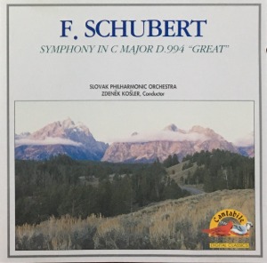 [중고] Zdenek Kosler / Schubert: Symphony In C Great (sxcd5113)