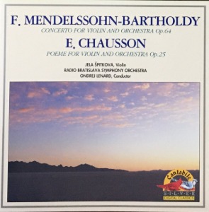 [중고] Jela Spitkova / Mendelssohn: Violin Concerto Op.64 etc. (자켓확인/sxcd5114)