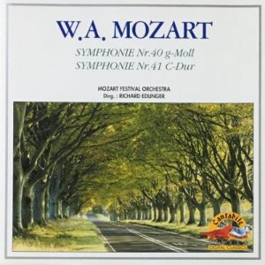 [중고] Richard Edlinger / Mozart: Symphonie Nr. 40 &amp; 41 (srk5005)