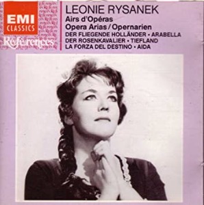 [중고] Leonie Rysanek / Opera Arias (수입/724356520127)