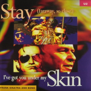 [중고] U2 &amp; Frank Sinatra / Stay (Faraway, So Close!), I&#039;ve Got You Under My Skin (수입/Single)