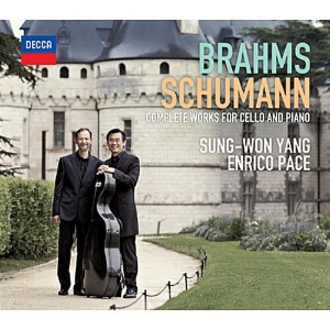 [중고] 양성원 (Sung-Won Yang) &amp; Enrico Pace (파체) / Brahms &amp; Schumann : Complete Works For Cello And Piano (2CD+1DVD/dd41083)