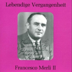 [중고] Francesco Merli / Lebendige Vergangenheit: Francesco Merli II (수입/89091)