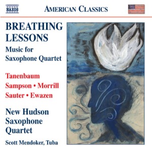 [중고] New Hudson Saxophone Quartet / Breathing Lessons (수입/8559627)