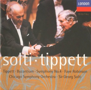 [중고] Georg Solti / Tippett: Byzantium, Symphony No. 4 (수입/4336682)