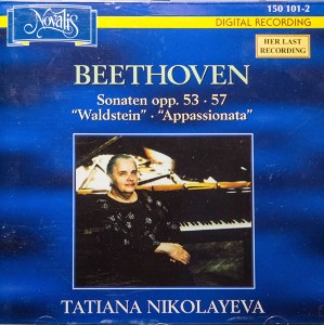 [중고] Tatiana Nikolayeva / Beethoven: Sonaten Opp. 53, 57 (수입/1501012)